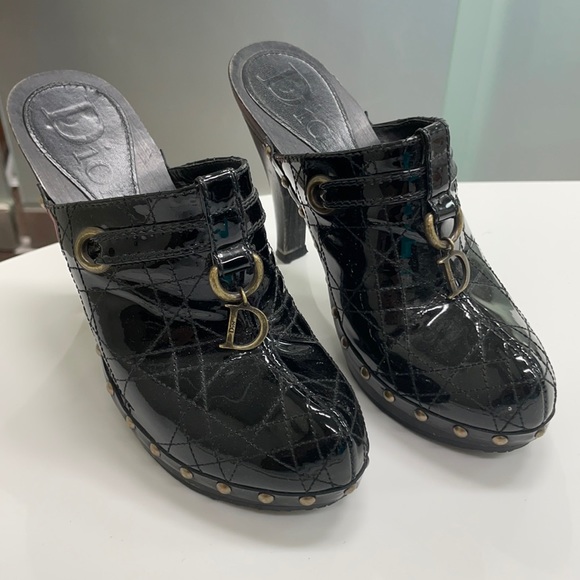 Black Dior clogs patent leather - Picture 2 of 3